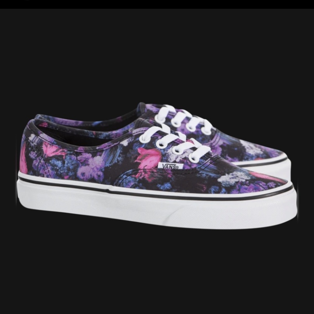 Authentic (Warped Floral) Blk/Trwht